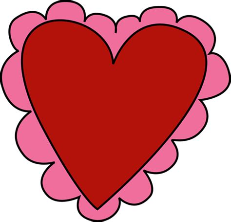 Valentine Heart Clip Art At Clker Com Vector Clip Art Online Royalty