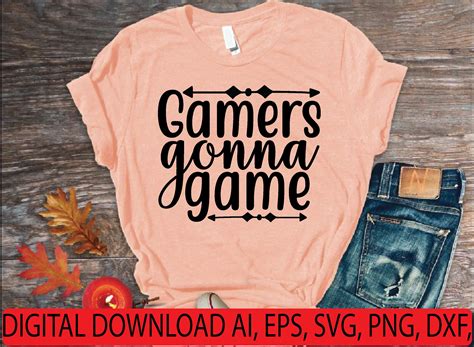 Gamers Gonna Game Svg Graphic By Creative Designer · Creative Fabrica