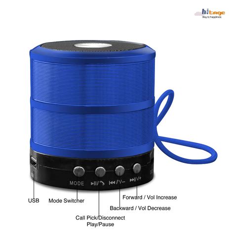 Phonetronic Ws 887 Mini Bluetooth Speaker Blue Color Buy Phonetronic Ws 887 Mini Bluetooth