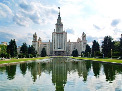 Lomonosov Moscow State University Main Building Architect Lev