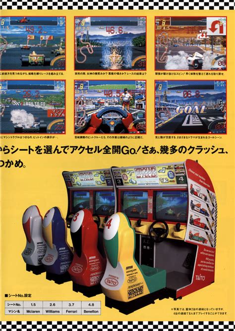 The Arcade Flyer Archive Video Game Flyers Ground Effects Taito