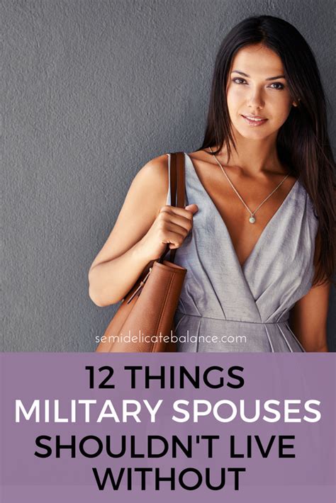 12 Things Military Spouses Shouldnt Live Without