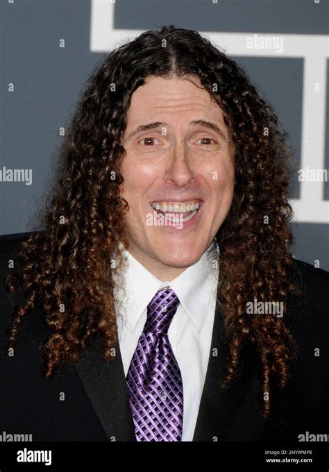 Weird Al Yankovic Arrives At The 52nd Annual Grammy Awards Held At The
