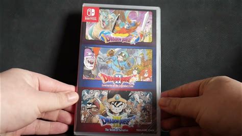 Dragon Quest 1 2 3 Collection Switch Unboxing Youtube