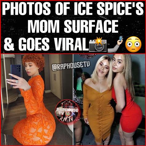 raphousetv rhtv on twitter photos of ice spice s mom surface and goes viral 📸🤳🏻😳