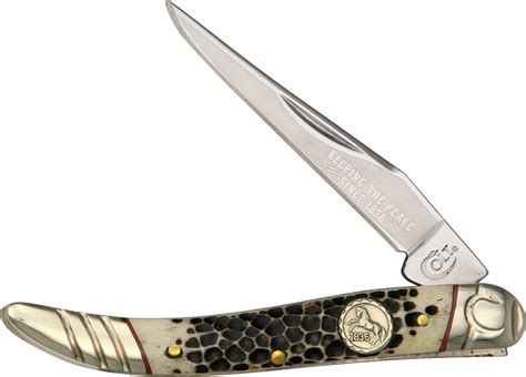 Colt Buckshot Bone Tiny Toothp Folding Knife Free Shipping Over 49