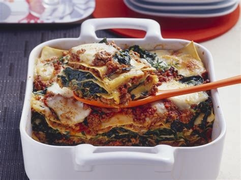 Lasagne Mit Hackfleisch Und Spinat Rezept Eat Smarter