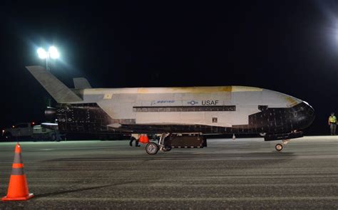X 37b Space Shuttle Returns From Record Breaking Flight