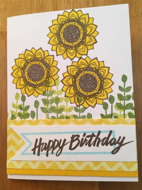 Sunflower Birthday By Jennifrann At Splitcoaststampers