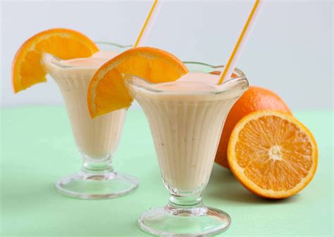 Orange Creme Yogurt Shake On Pillsbury Grandbaby Cakes