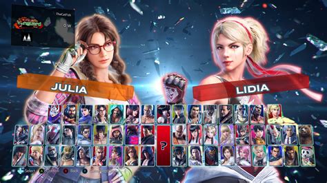 Tekken 4 Style Character Select X By Thei3arracuda On Deviantart