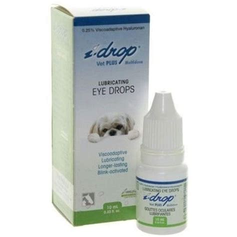 I Drop Vet Plus Lubricating Eye Drops For Pets For Acute Or Seasonal