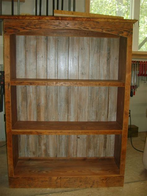 Custom Made Reclaimed Wood Bookcase By Norms Custom Woodworking
