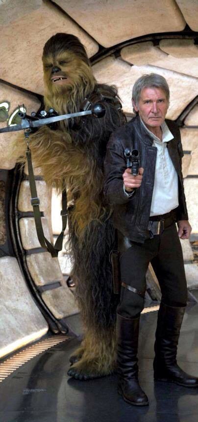 Star Wars Vii The Force Awakens Han Solo And Chewie Star Wars Vii