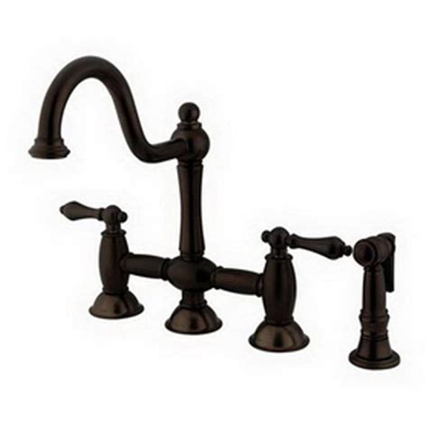 Do it carefully until all the stain removed. Two-handle kitchen faucets