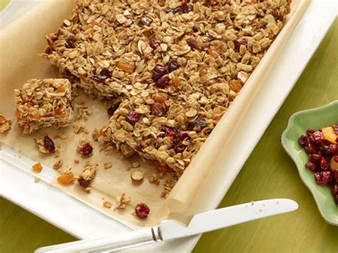 I added stone milled flour instead of white and reduced it to 2/3 cup cut the sugar to 1/2 cup added 1/3 cup each flax seeds sesame seeds and sunflower seeds and 1/2 cup chocolate chips. Homemade Granola Bars Recipe | Ina Garten | Food Network