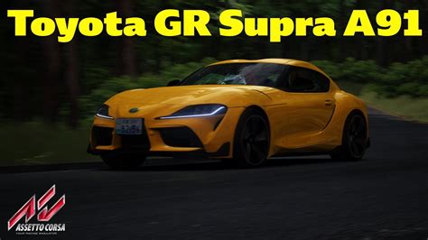 Toyota Gr Supra A Assettocorsa Thrustmaster T Rsgt