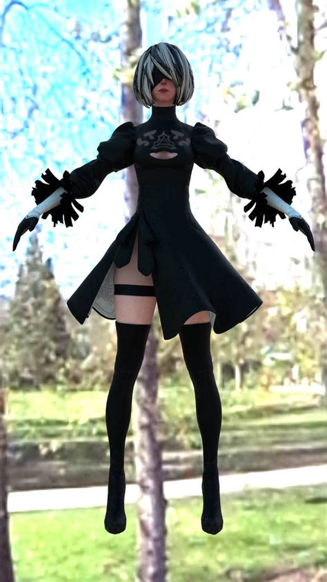 Original 2b From Nier Automata With Download By Vorineer On Deviantart