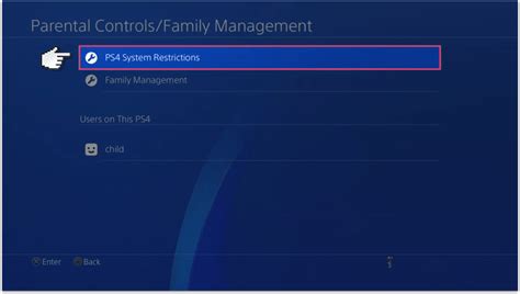 Playstation 4 Ps4 Parental Controls Screen Time