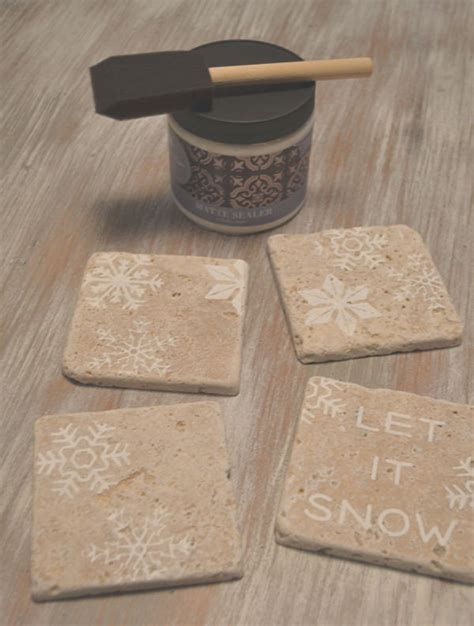 Diy Stone Coasters A Great T Idea 1905 Farmhouse