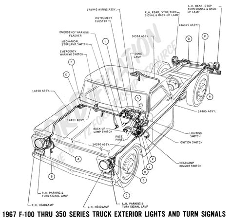 Ford Truck Technical Drawings And Schematics Section H Wiring Diagrams
