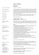 Payroll Manager Resume Objective Images