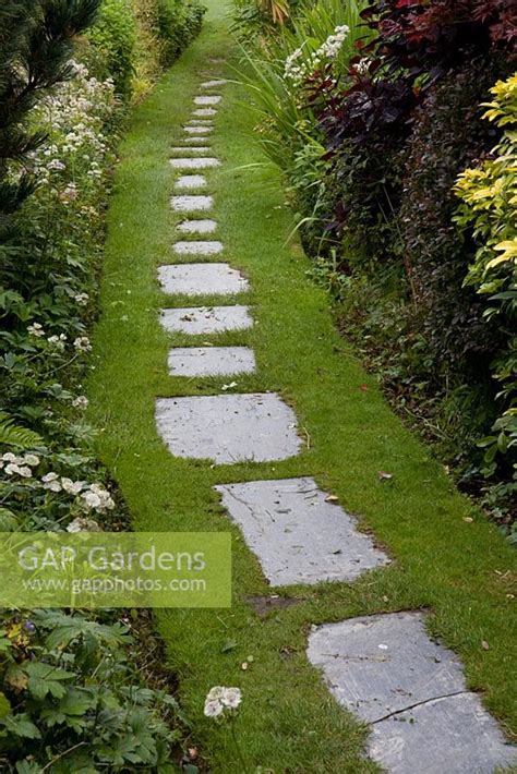 Stepping Stone Path Stock Photo By Fhf Greenmedia Image 0116225