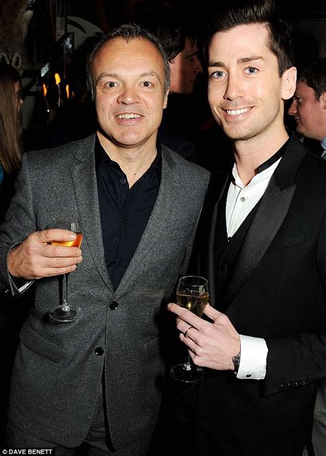 Graham Norton And His Partner Scott Michaels On An Outing Jdy Ramble On