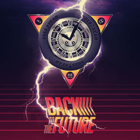 Back To The Future Alternative Poster Domestika