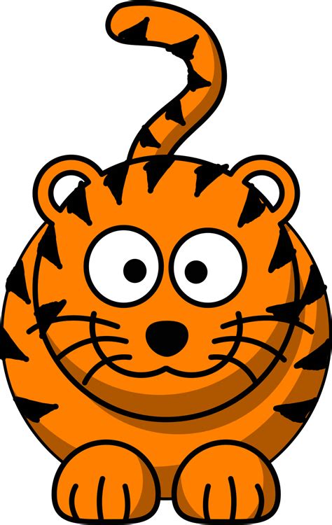 Tiger Cartoon Clip Art Png Download Full Size Clipart 5302832