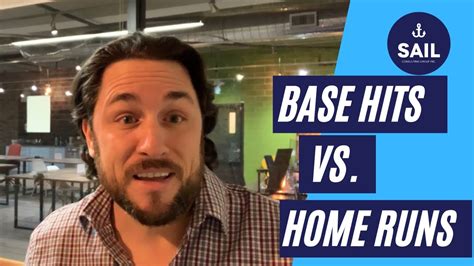Base Hits Vs Home Runs Continuous Improvement Youtube