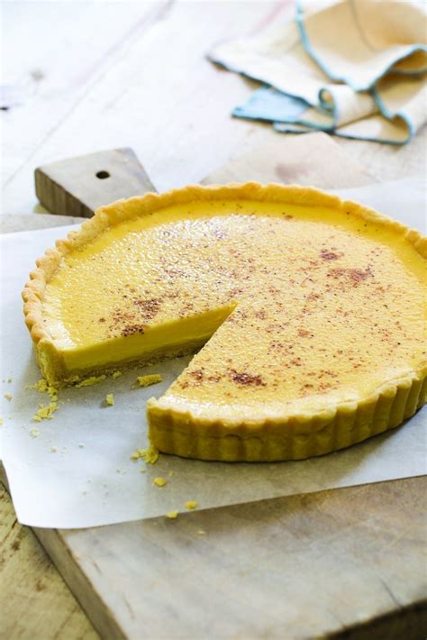 Egg Custard Tart · Extract From Britains Best Bakery By