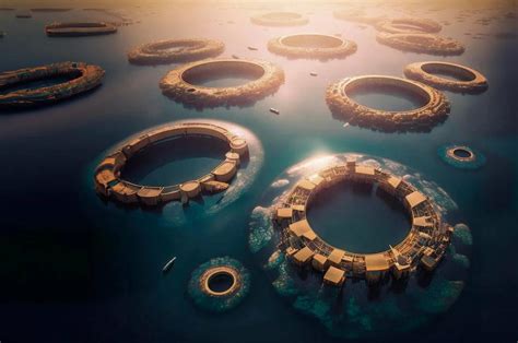 Latest Technologies Self Sustaining Island Cities In The Middle Of The