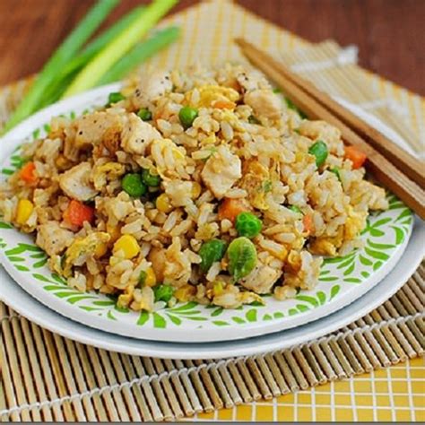 Chicken Fried Rice For Two Recipe How To Make It Rezfoods Resep