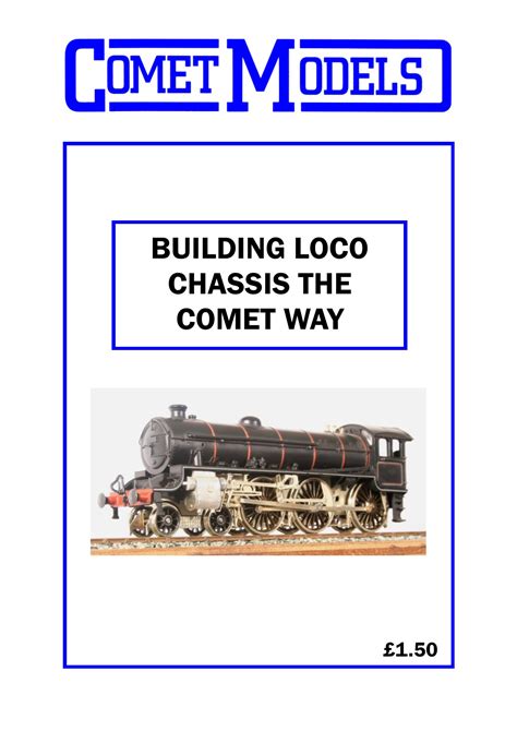 Blctcw Building Loco Chassis The Comet Way Wizard Models Limited