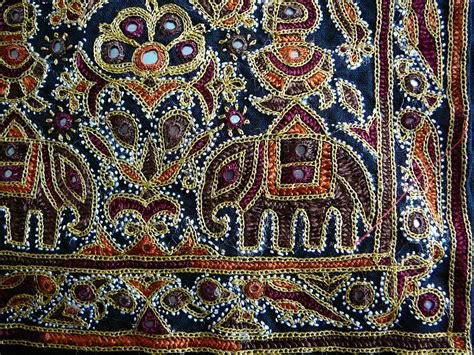 Hand Embroidery From Kutch India Mary And Patch