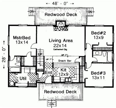 Whether you wish to construct a secondary dwelling for wilderness retreats, or downsize your primary home to something more rustic and easier to maintain, the following small floor plans are sure to please. Awesome Small Mountain Home Floor Plans - New Home Plans ...