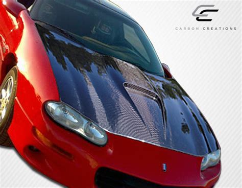 Carbon Fiber Hood Body Kit For 2001 Chevrolet Camaro 1998 2002