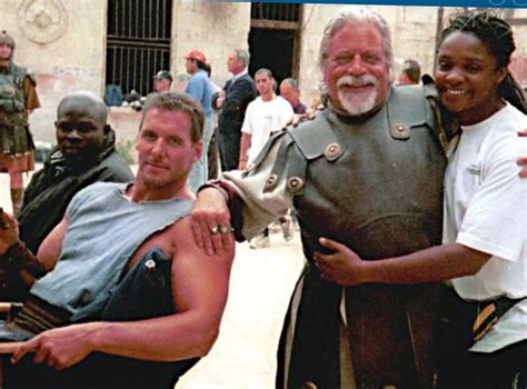 Oliver Reed On The Set Of Gladiator Artfilmmedia Pinterest