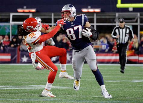 Patriots Gronkowski Sits Out With Back And Ankle Issues Tricky