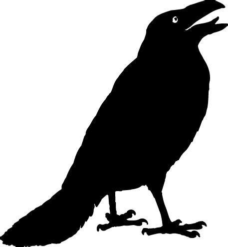 Crow Clip Art Black And White Free Clipart Images WikiClipArt