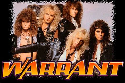 Warrant 80s Hair Bands Hair Metal Bands Big Hair Bands