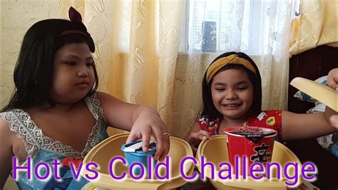 Hot Vs Cold Challenge Super Hottttt😂 Youtube