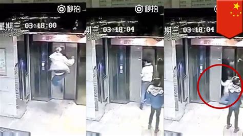 Elevator Fail Tanga Tangang Lalaki Nalaglag Sa Elevator Shaft Dahil Sa