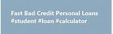 Personal Loan Calculator Bad Credit Images