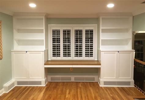 Gallery — Fine Point Baseboard Heating Built In Shelves Living Room