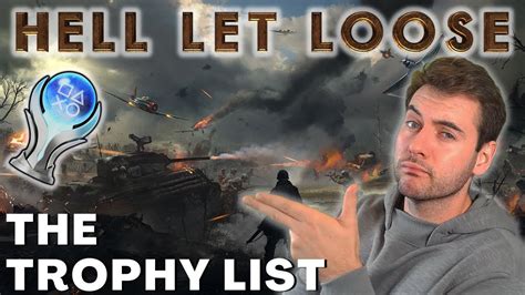 Hell Let Loose Platinum Trophy Trophy List Breakdown Free Ps Plus