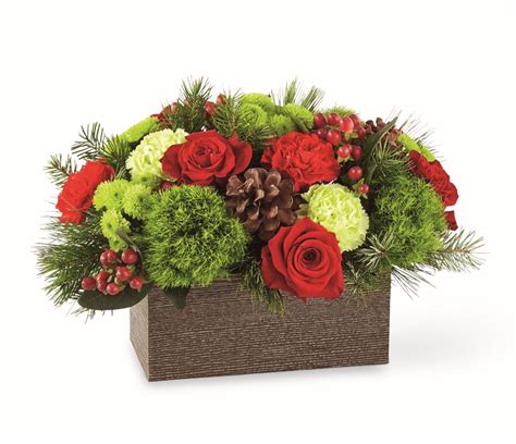 The Ftd Christmas Cabin Bouquet In San Francisco Ca My Flower Shop
