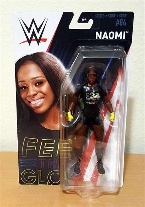 Mint Condition Wwe Naomi Series 84 Basic Action Figure Wwe Action