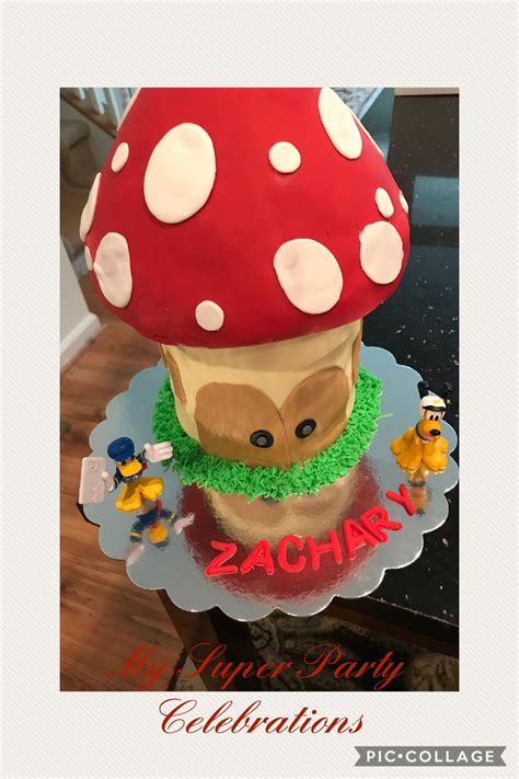 Sauté until tender and brown, about 10 add chestnuts and whipping cream and simmer until cream thickens and coats mushroom mixture, about 1 minute. Mushroom birthday cake | Birthday cake, Cake, Cake table